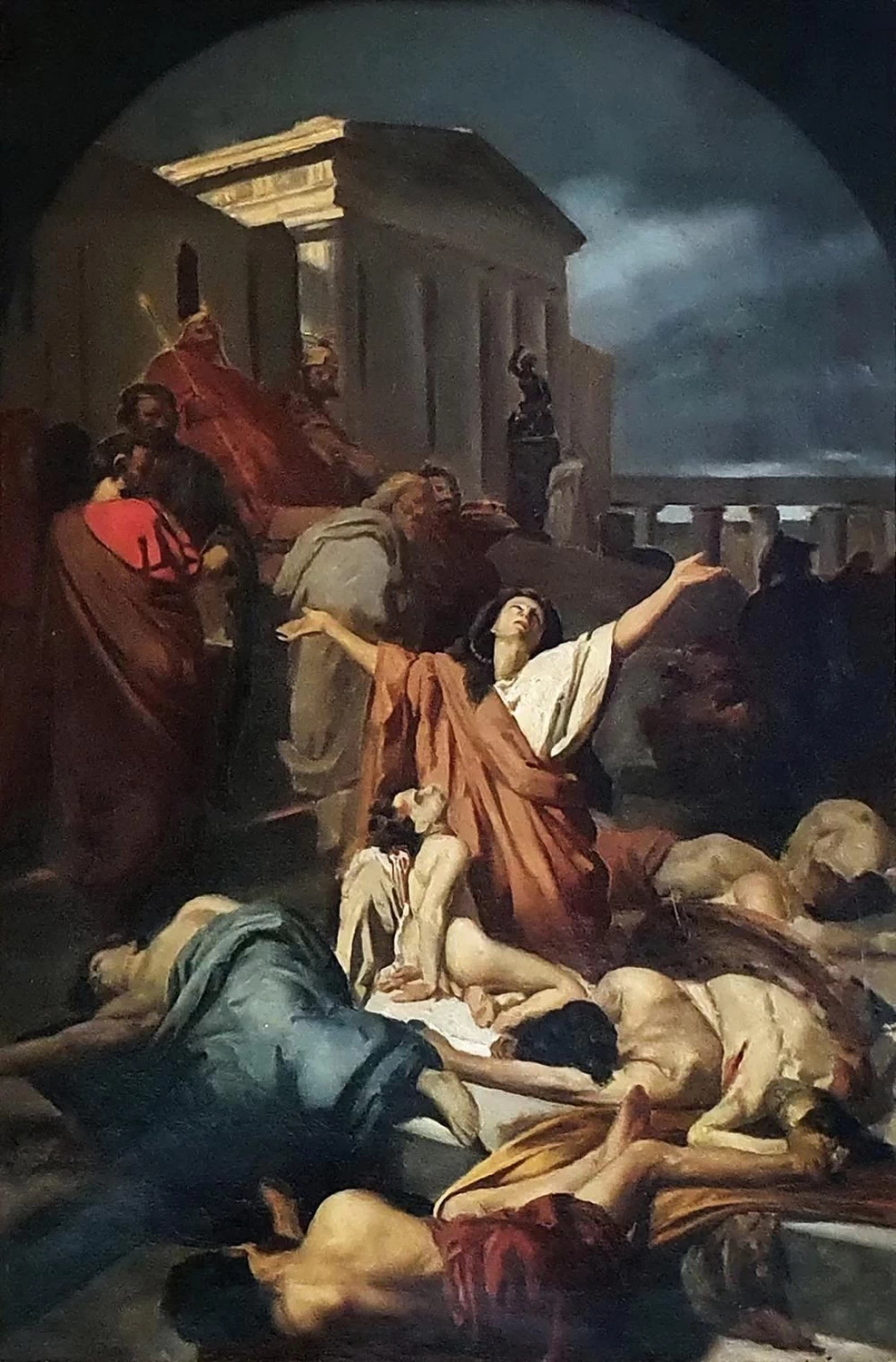 Il martirio di sette fratelli Maccabei - attribuito